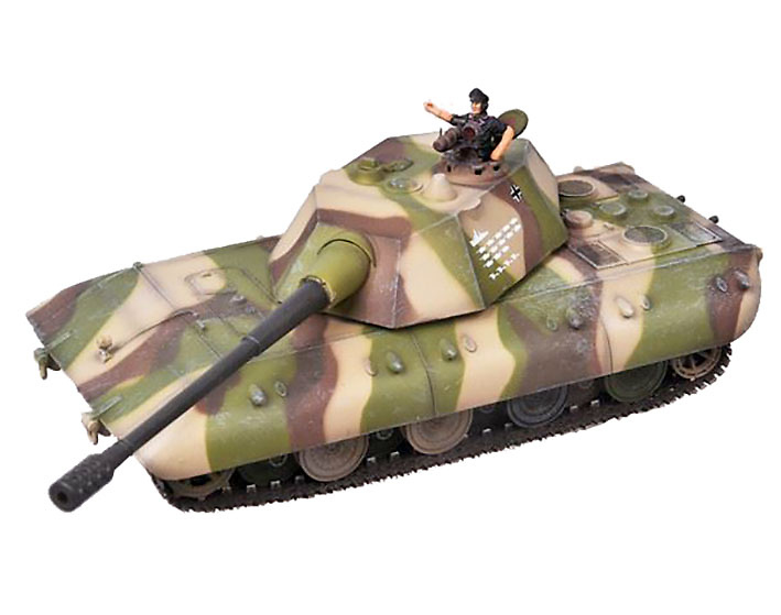 E100 Ausf C, Tanque Super Pesado, Alemania, 1946, 1:72, Modelcollect 