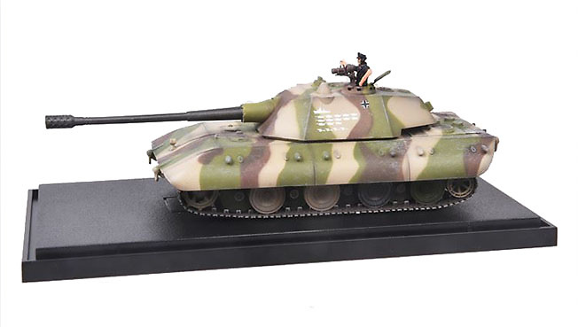 E100 Ausf C, Tanque Super Pesado, Alemania, 1946, 1:72, Modelcollect 