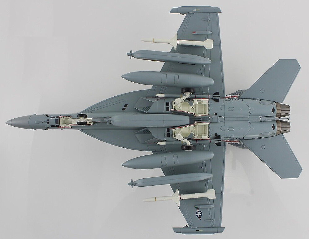 EA-18G Growler, USN VAQ-140 Patriots, AG500, USS Harry S. Truman, 2015, 1:72, Hobby Master 