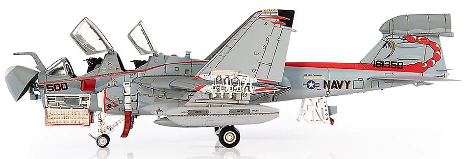 EA6B Prowler US Navy 161350/500 VAQ-132 Scorpions, 2005, 1:72, JC Wings 