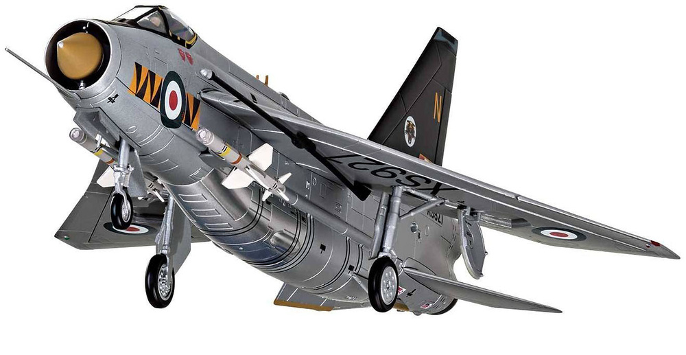 English Electric Lightning F.6 XS927/N, RAF No.74 Squadron ‘The Tigers’, 1:48, Corgi 