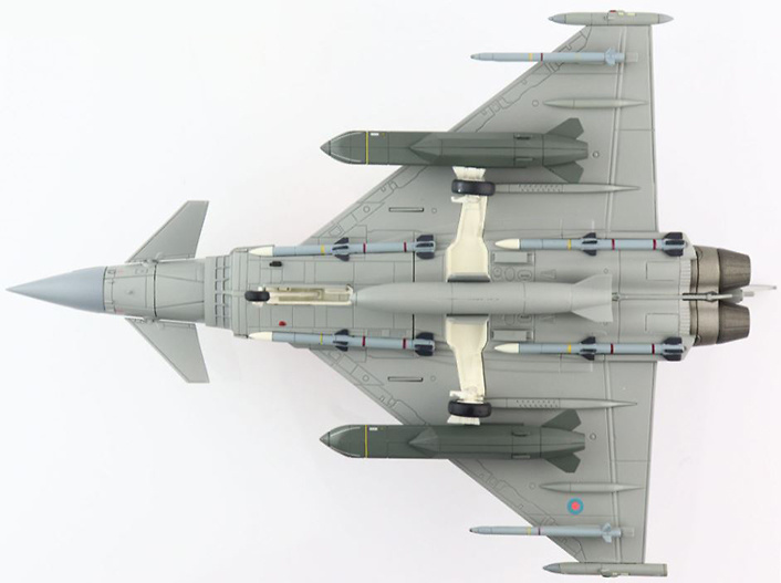 Eurofighter Typhoon FGR4 ZK344, Escuadrón 1, Operación Shader, RAF Akrotiri, Marzo 2021 1:72, Hobby Master 