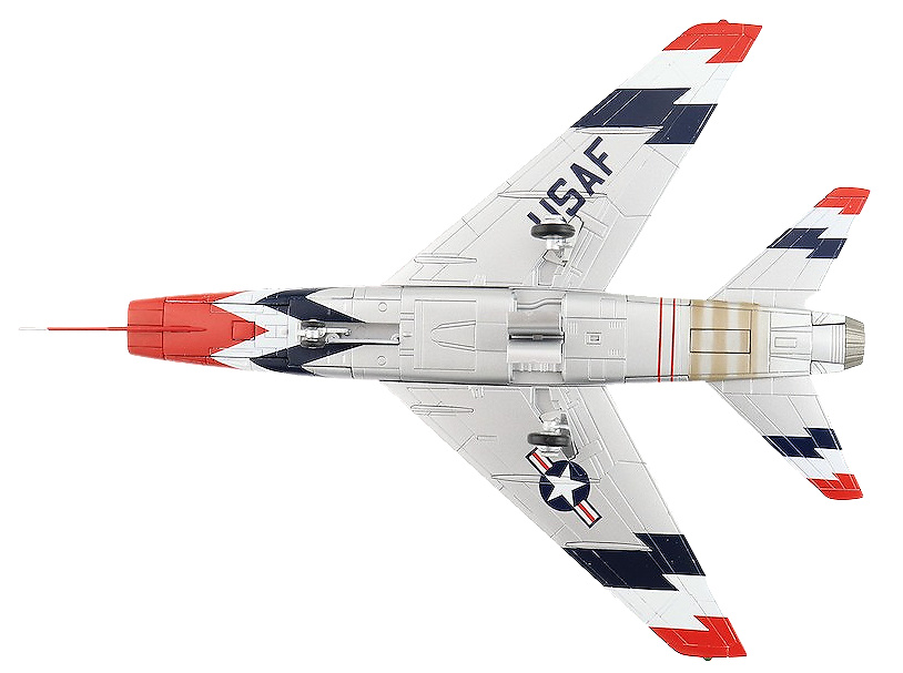 F-100 Sabre Skyblazers 542009, Fuerza Aérea de los Estados Unidos, 1:72, Hobby Master 