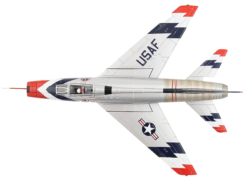 F-100 Sabre Skyblazers 542009, Fuerza Aérea de los Estados Unidos, 1:72, Hobby Master 