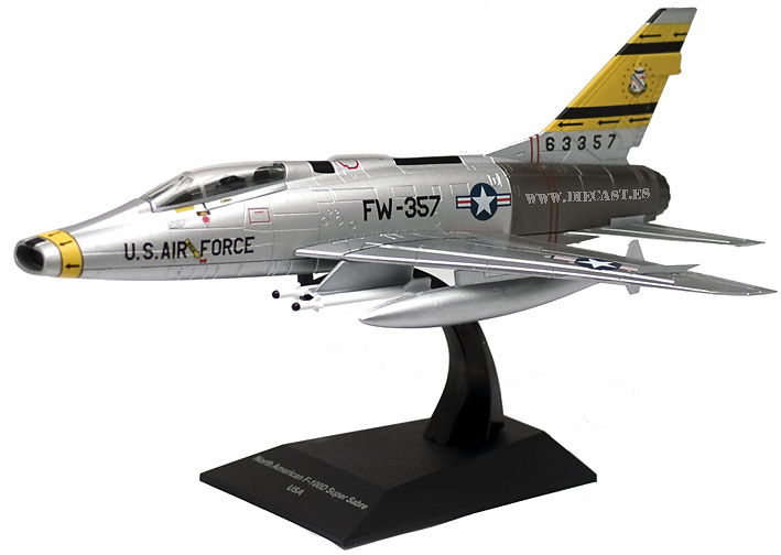 F-100D Super Sabre, USA, 1:72, Altaya 