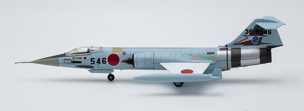 F-104J, Base Aérea de Tsuiki, JASDF, Japón, 1:100, DeAgostini 