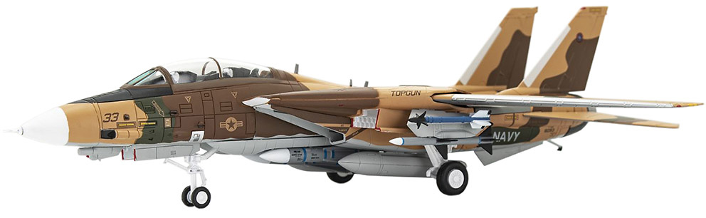 F-14A Grumman Tomcat, VF-126, US Navy Bandits NFWS 33, 1996, Miramar, 1:72, Century Wings 