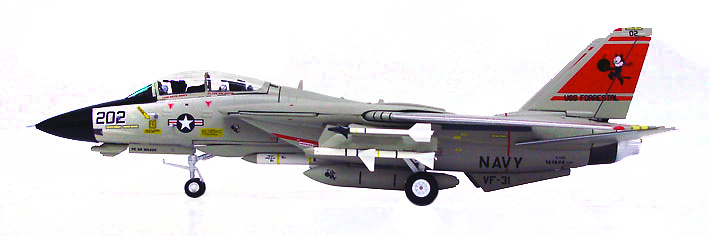 F-14A Tomcat, US Navy VF-31 Tomcatters, 1985, 1:72, Witty Wings 