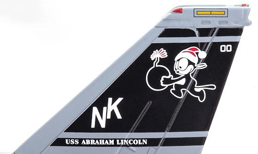 F-14D Grumman Tomcat, US Navy VF-31, Tomcatters NK100, Santa Cat, 2002, 1:72, JC Wings 