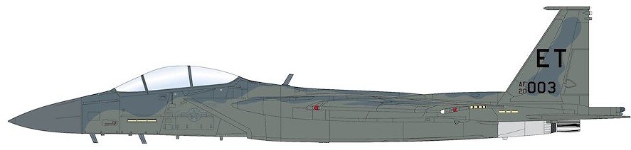 F-15EX Eagle II AF20-003, Ala de Pruebas 96, Base Aérea Eglin, 2023 