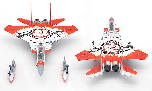 F-15J Eagle JASDF, 305 Escuadrón de Cazas Táctico, Edición 40 Aniversario, 2019, 1:144, JC Wings 