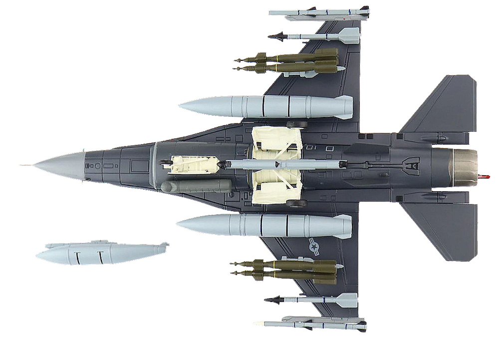 F-16C Fighting Falcon 87-0332, 100th FS, 187th FW, Alabama ANG, 2021, 1:72, Hobby Master 