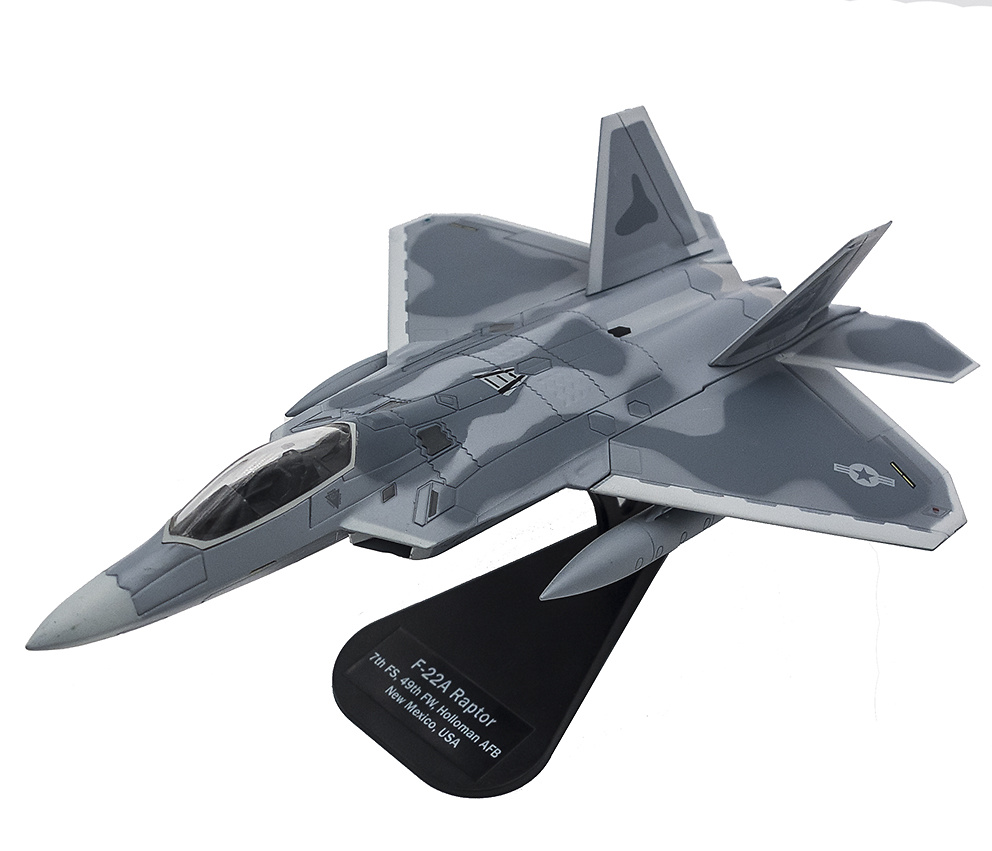 F-22A Raptor, 7th FS, 49th FW, Base Aérea Holloman, Nuevo México, USA , 1:100, Italeri 