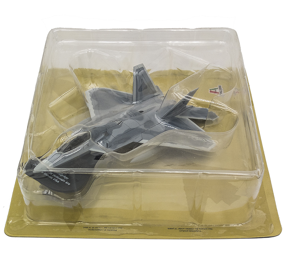 F-22A Raptor, 7th FS, 49th FW, Base Aérea Holloman, Nuevo México, USA , 1:100, Italeri 