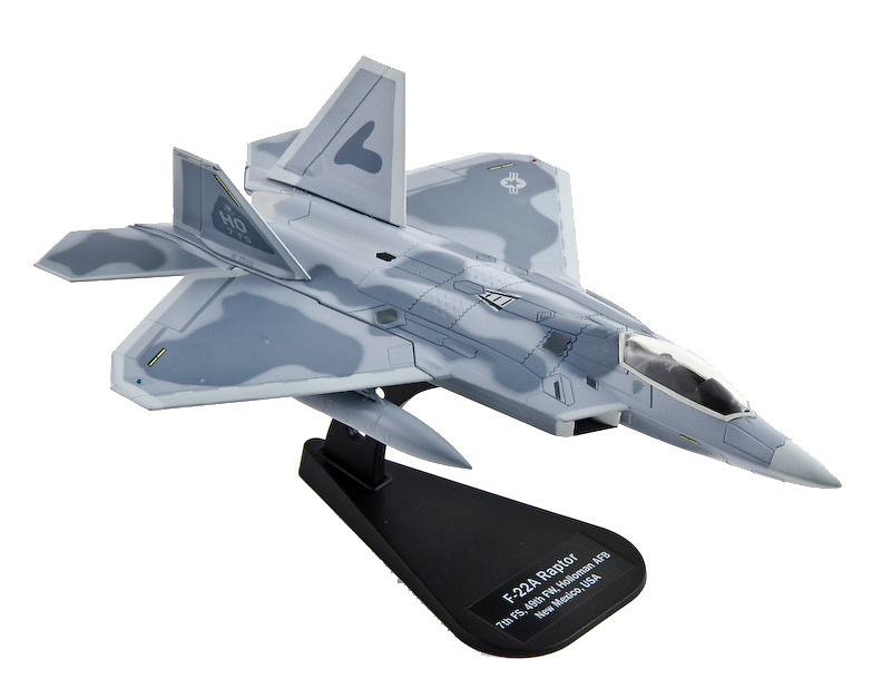 F-22A Raptor, 7th FS, 49th FW, Base Aérea Holloman, Nuevo México, USA , 1:100, Italeri 