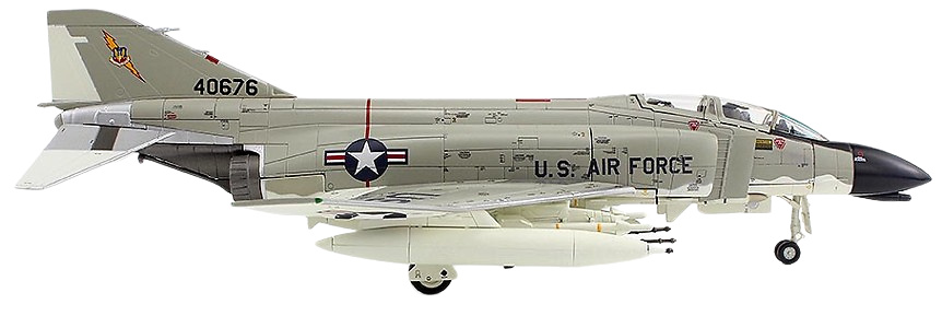 F-4C Phantom II 64-0676, 45.ª División de Aviación de Combate, Ubon, Tailandia, 1965, 1:72, Hobby Master 