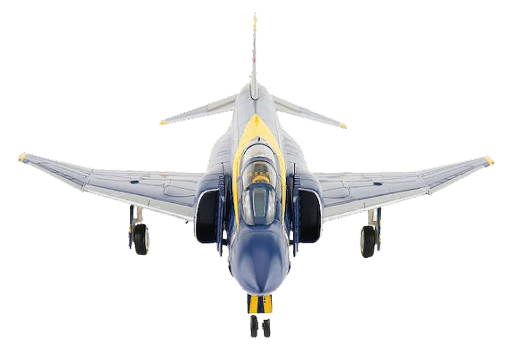 F-4J Phantom II No. 2 airplane, US Blue Angels, 1969, 1:72, Hobby Master 