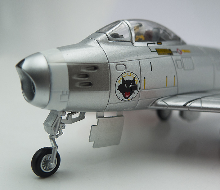 F-86A-30-NA Sabre Nº C.5-98, Ala 12, Torrejón de Ardoz, Ejército del Aire, 1:72, Hobby Master 