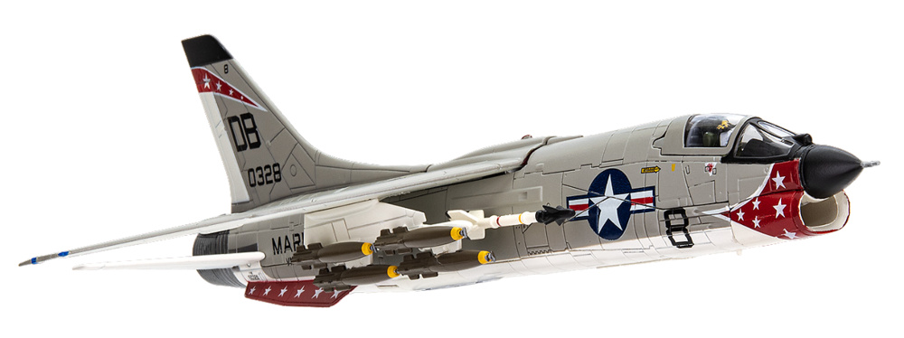 F-8E Crusader U.S. Marine Corps VMF(AW)-235 Death Angels DB8, 1966, 1:72, Century Wings 
