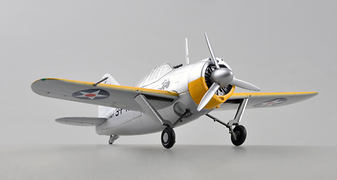 F2A-2 Buffalo, VF-2, USS Lexington CV2, 1:72, Easy Model 