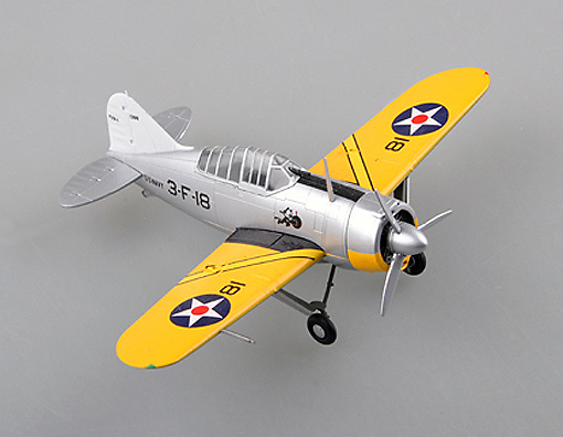 F2A-2 VF-2, USS CV2, 1:72, Easy Model 