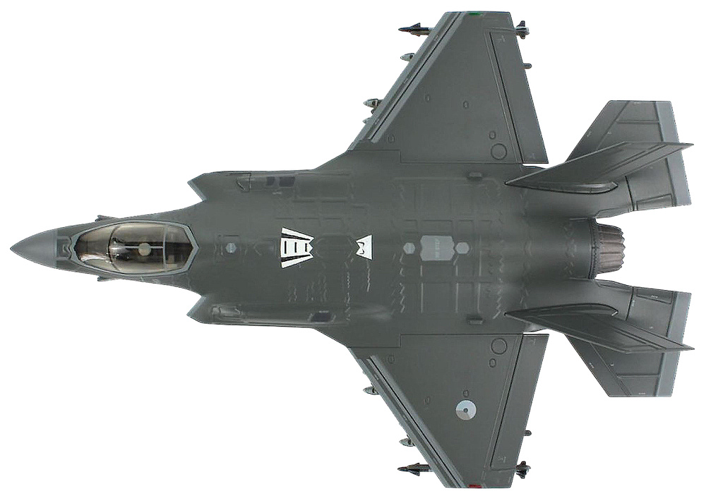 F35A Lightning II F-014, Escuadrón 322 , RNLAF, Países Bajos, 2023, 1:72, Hobby Master 