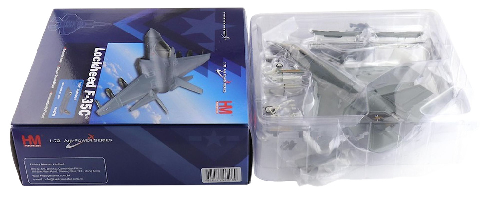 F35C Lightning II, Marines EEUU, 170501, VMFA-251, 2024, 1:72, Hobby Master HA6211 