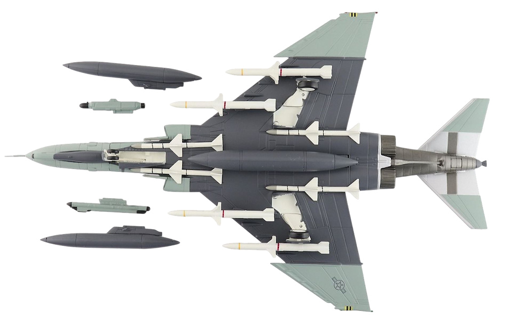 F4G Phantom Wild Weasels 69-7253, 561, Base Aérea George, 1991, 1:72, Hobby Master 