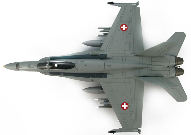 F/A-18C, Fuerza Aérea Suiza, 1:72, Hobby Master 