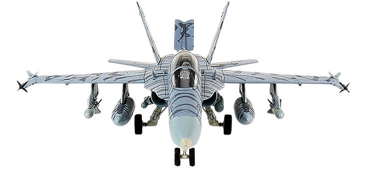 F/A-18D Hornet USMC VMFA(AW)-224 Bengals, MCAS Iwakuni, Japón, 2009, 1:72, Hobby Master 