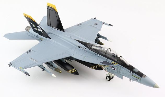 F/A-18F Super Hornet, USN VFA-103 Jolly Rogers, USS Harry S. Truman, Operation Inherent Resolve 2016, 1:72, Hobby Master 