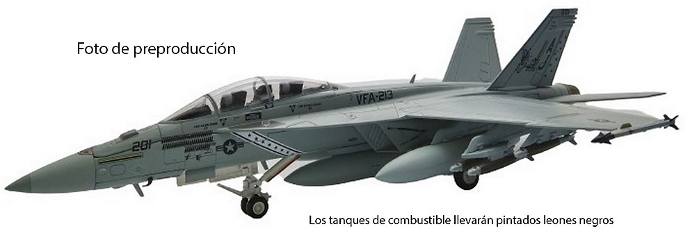 F/A-18F Super Hornet 166674, VFA-213, USS George H W Bush 