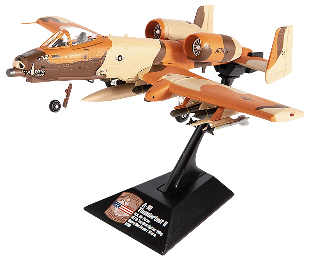 Fairchild A-10A Thunderbolt II Peanut, USAF, Barksdale, Los Ángeles, 1991, 1:144, JC Wings 
