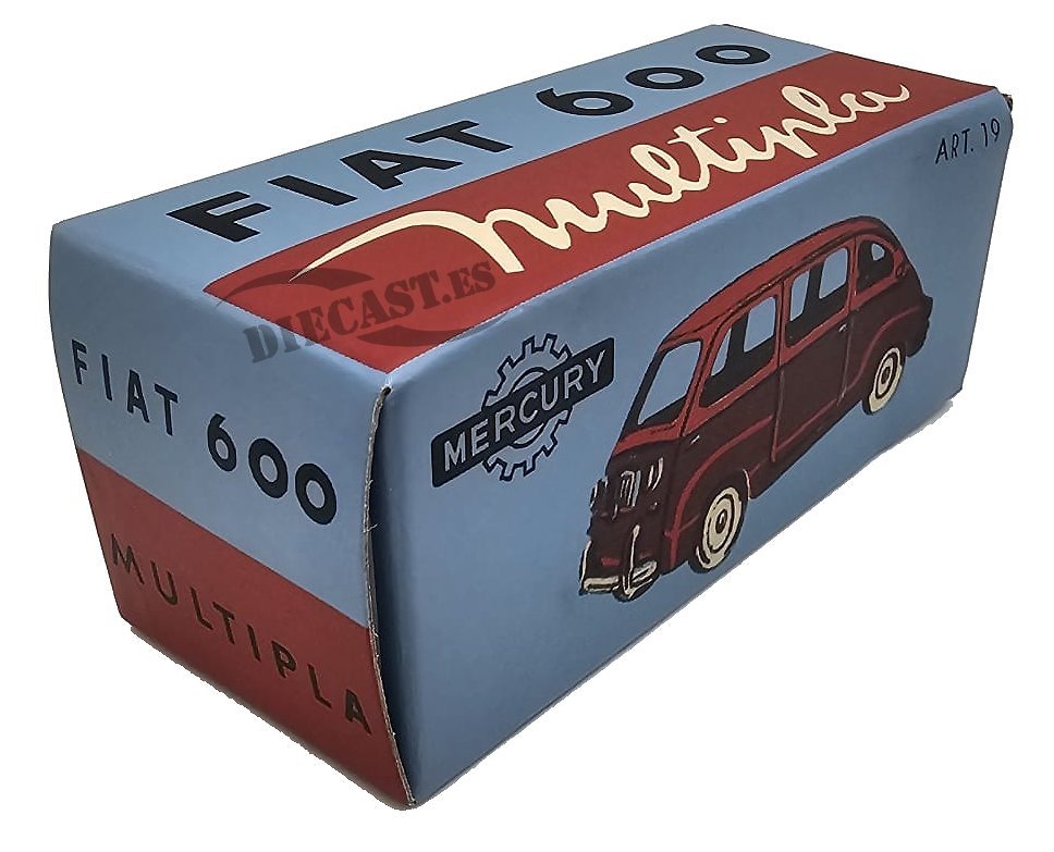 Fiat 600 Multipla, 1:48, Hachette 