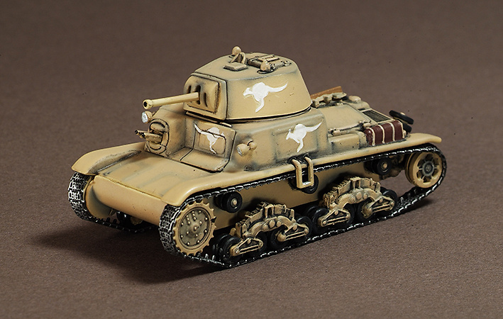 Fiat M13-40, Royal Australia Army, 1940, Italy, 1:72, War Master 
