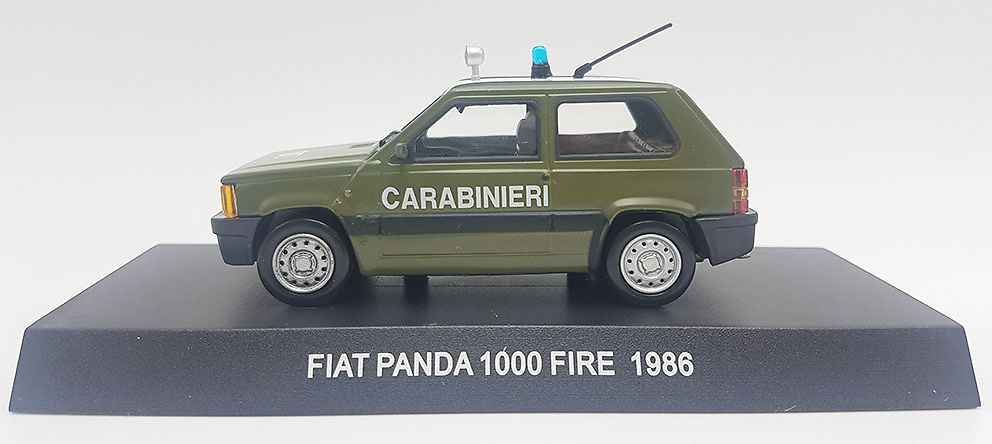 Fiat Panda 1000 Fire, Italia, 1986, 1/43, Colección Carabinieri 