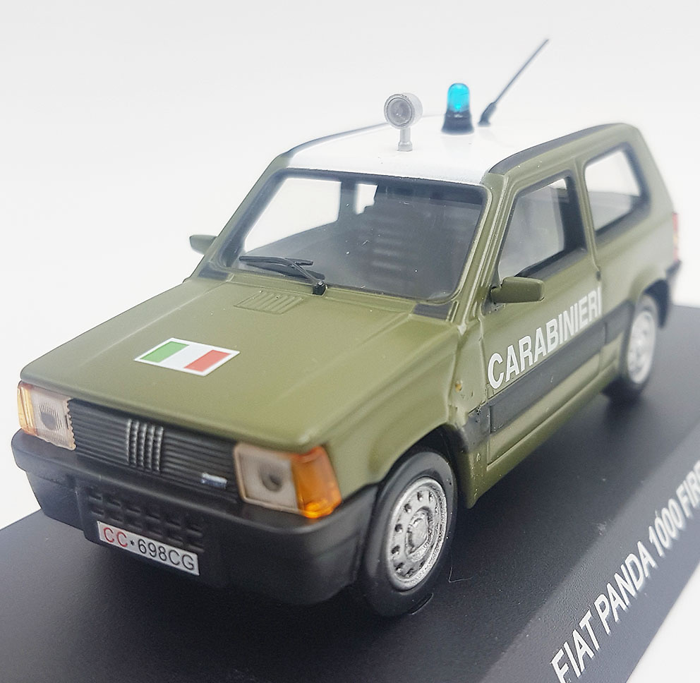 Fiat Panda 1000 Fire, Italia, 1986, 1/43, Colección Carabinieri 