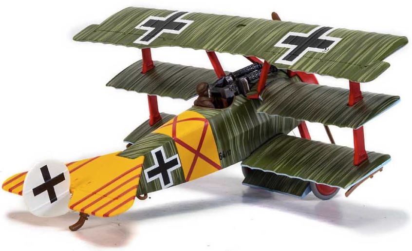 Fokker DR.1 Triplano Steinhauser, Jasta 11, Jagdgeschwader 1, Francia, Abril, 1918 