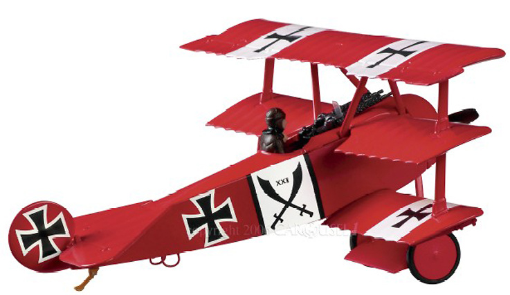 Fokker Dr.I Luftstreitkrafte, Crossed Swords, 1:48, Carousel 