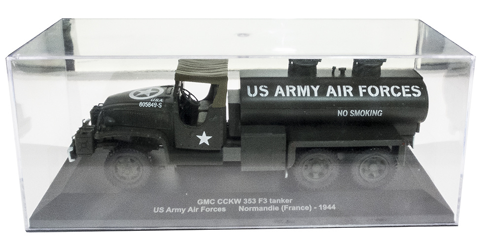 GMC CCKW 353 F3 cisterna, US Army Air Forces, Normandía, 1944, 1:43, Atlas 