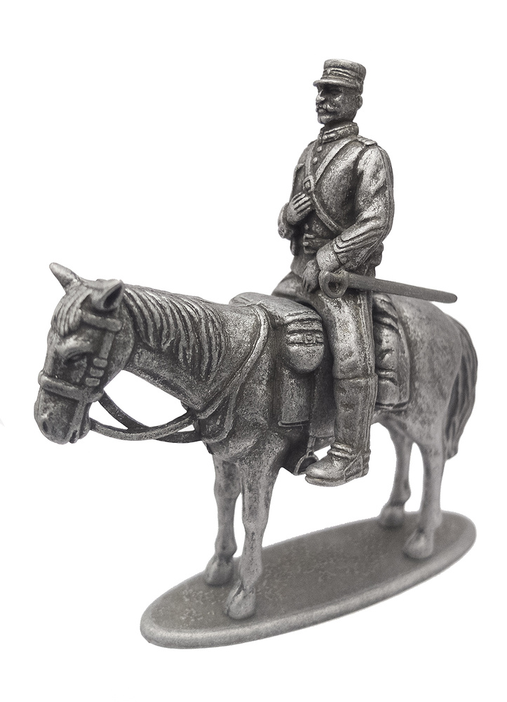 Gendarme a caballo, 1:24, Francia, Primera Guerra Mundial, Atlas Editions 