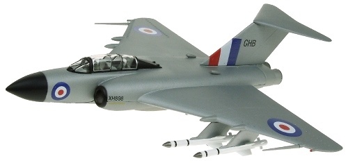 Gloster Javelin FAW9 11 Squadron 'GHB' RAF Binbrook, Silver Livery XH898, 1:72, Sky Guardians Europe 