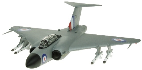 Gloster Javelin FAW9 11 Squadron 'GHB' RAF Binbrook, Silver Livery XH898, 1:72, Sky Guardians Europe 