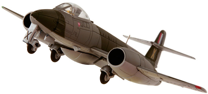 Gloster Meteor F.8, No.74 Squadron, RAF Horsham St.Faith, Norfolk, 1954, 1:72, Corgi 