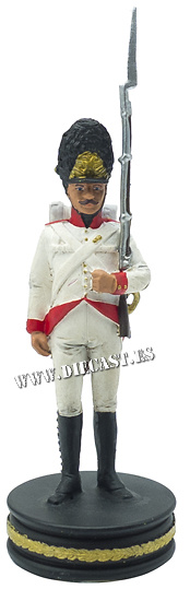 Granadero del Regimiento «Kaiser Franz II», Ejército Austríaco, 1:24, Altaya 