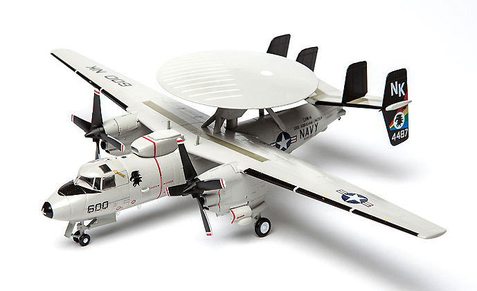 Grumman E-2C Hawkeye, USS Abraham Lincoln, 1998, 1:72, Air Force One 