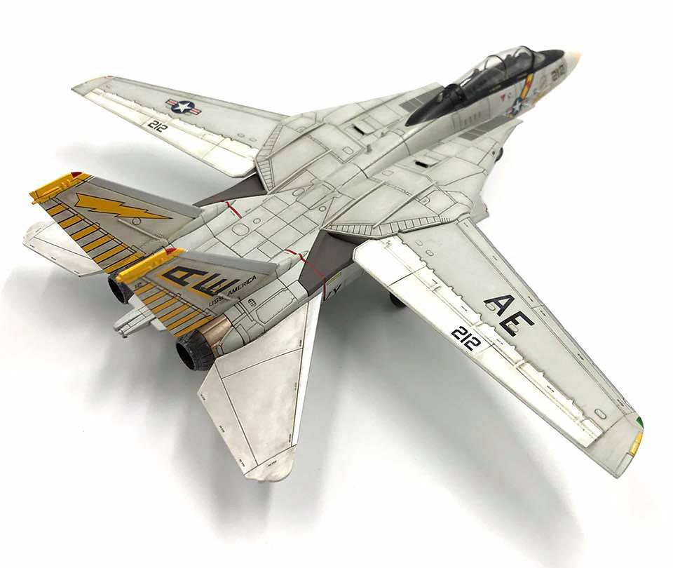 Grumman F-14A Tomcat VF-142 Ghostriders, 1:72, Calibre Wings 