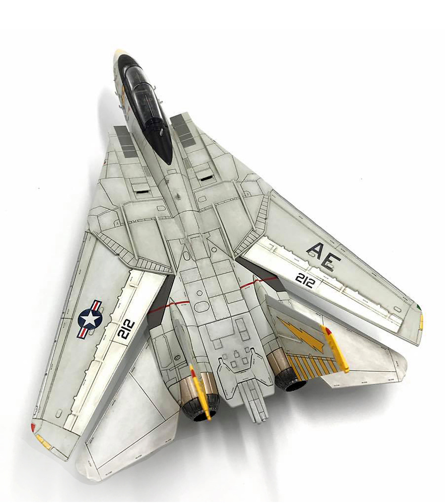 Grumman F-14A Tomcat VF-142 Ghostriders, 1:72, Calibre Wings 