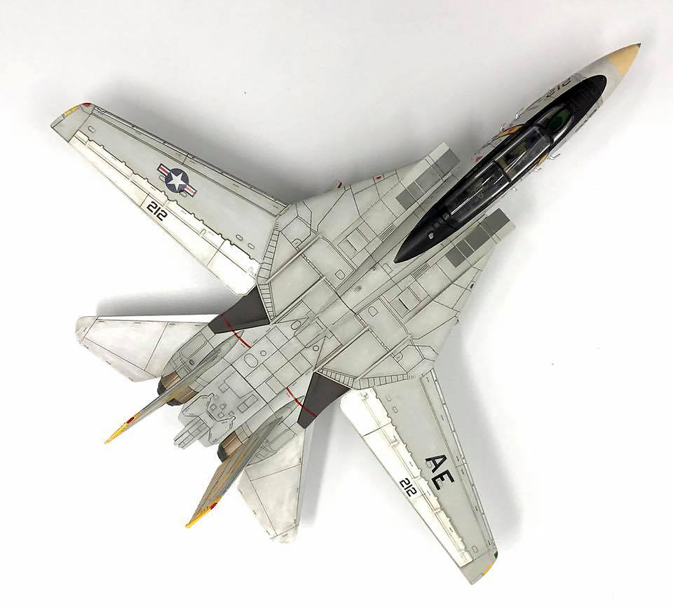 Grumman F-14A Tomcat VF-142 Ghostriders, 1:72, Calibre Wings 