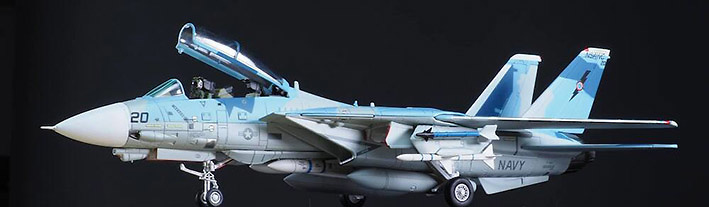 Grumman F14A Tomcat US Navy NFWS/NSAWC Top Gun 'Splinter' BuNo 161869, 1:72, Calibre Wings 